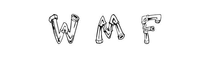 Down the Drain  Free Fonts Download