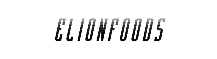 Y-Files Gradient Italic  Free Fonts Download