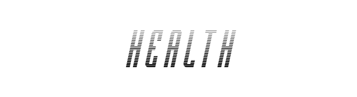 Y-Files Gradient Italic  Free Fonts Download