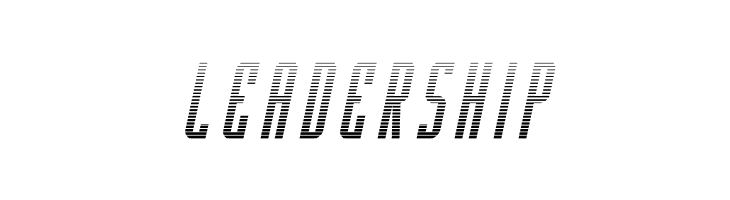 Y-Files Gradient Italic  Free Fonts Download