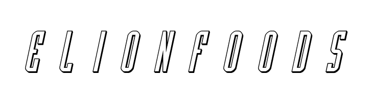 Y-Files Title 3D Italic  Free Fonts Download