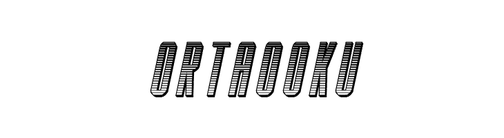 Y-Files Chrome Italic  Free Fonts Download
