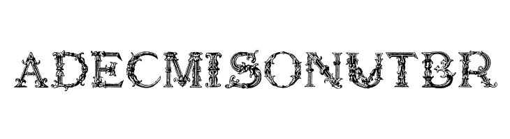 Burgoyne_Initials  Free Fonts Download