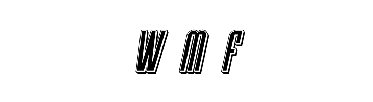 Y-Files Punch Italic  Free Fonts Download