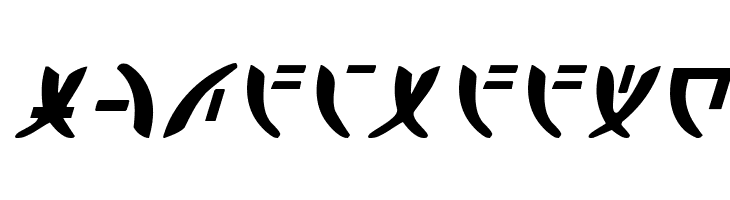 Zeta Reticuli Italic  Free Fonts Download