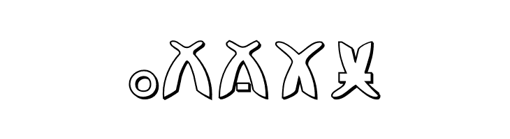 Zeta Reticuli 3D  Free Fonts Download