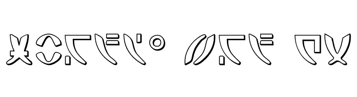 Zeta Reticuli 3D  Free Fonts Download