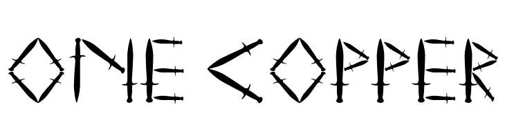 YY Sword and Dagger  Free Fonts Download