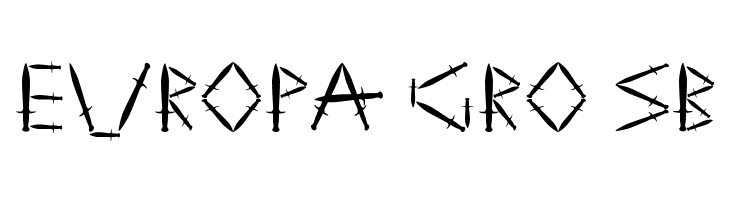 YY Sword and Dagger  Free Fonts Download