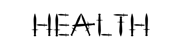 YY Sword and Dagger  Free Fonts Download