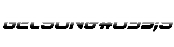 Praetorian Gradient Italic  Free Fonts Download