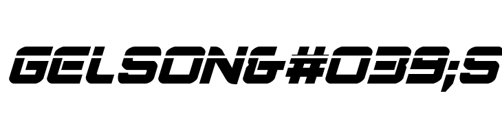 Praetorian Laser Italic  Free Fonts Download