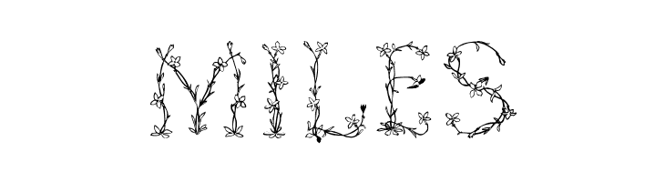 Florabetic  Free Fonts Download