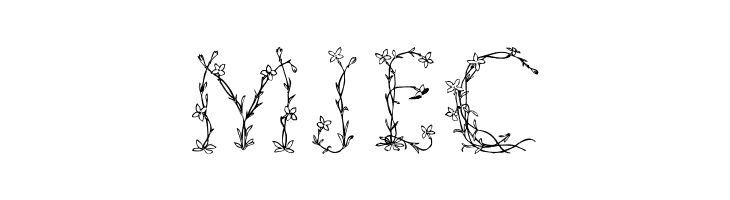 Florabetic  Free Fonts Download