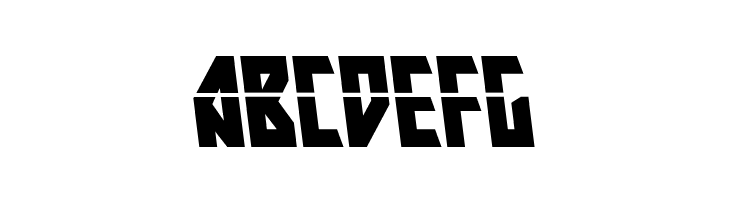 Major Force Laser Leftalic  Free Fonts Download
