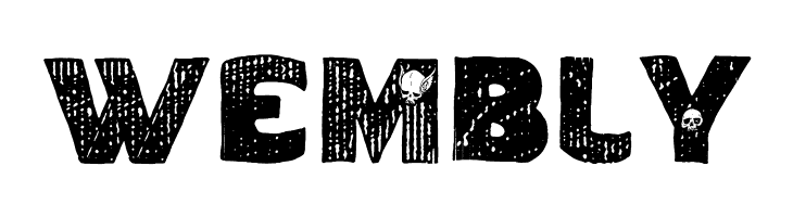 vtks caveirada  Free Fonts Download