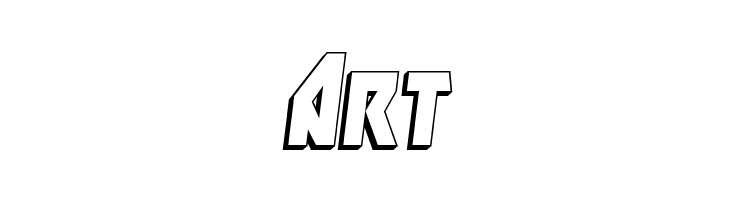 Major Force 3D Italic  Free Fonts Download