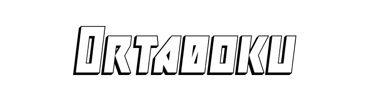 Major Force 3D Italic  Free Fonts Download