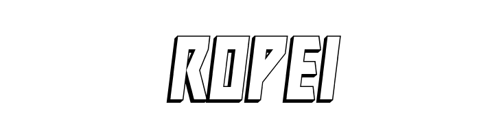 Major Force 3D Italic  Free Fonts Download