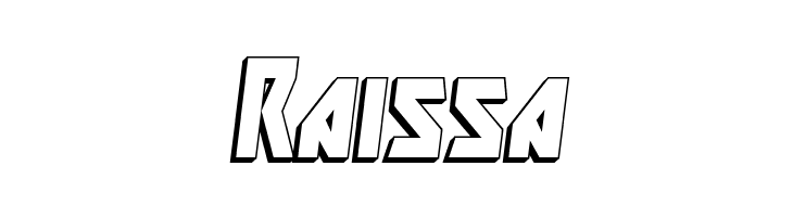 Major Force 3D Italic  Free Fonts Download