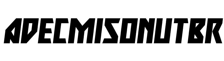 Major Force Expanded Italic  Free Fonts Download