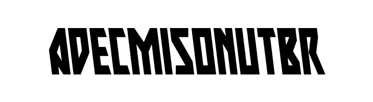 Major Force Condensed Leftalic  Free Fonts Download