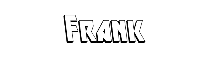 Major Force 3D Leftalic  Free Fonts Download