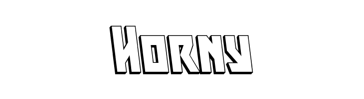 Major Force 3D Leftalic  Free Fonts Download