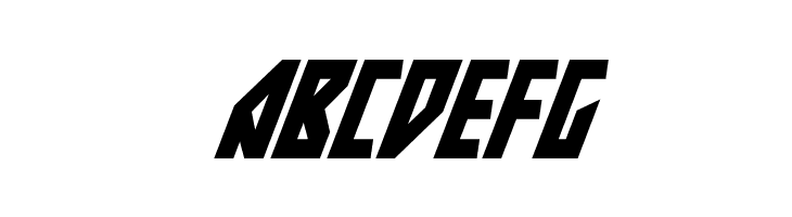 Major Force Super-Italic  Free Fonts Download