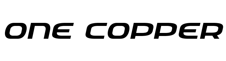 Federal Service Expanded Italic  Free Fonts Download