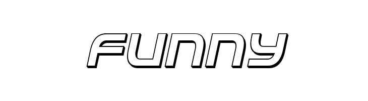 Federal Service 3D Italic  Free Fonts Download