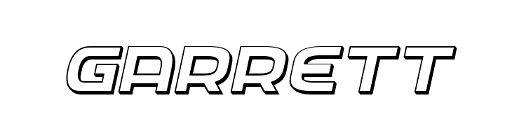 Federal Service 3D Italic  Free Fonts Download