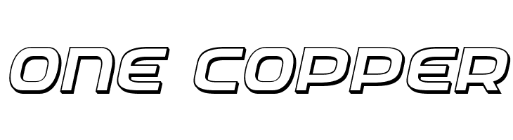 Federal Service 3D Italic  Free Fonts Download