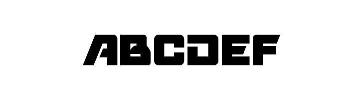 Aircruiser Condensed  Free Fonts Download