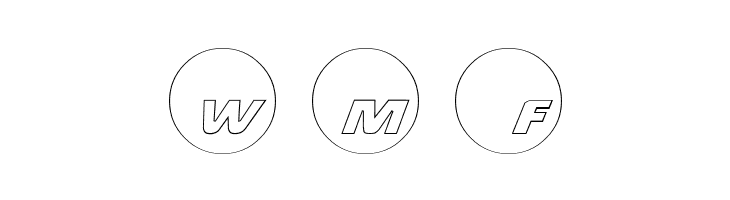 Dot.com Outline  Free Fonts Download