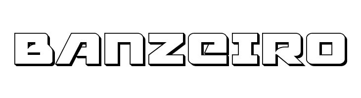 Aircruiser 3D  Free Fonts Download