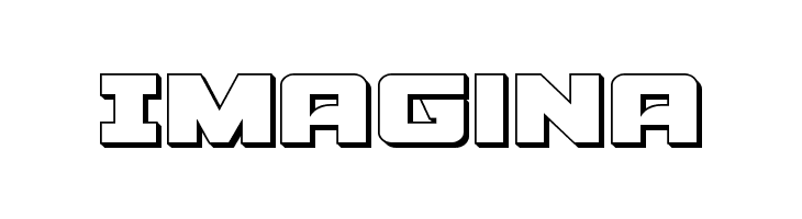 Aircruiser 3D  Free Fonts Download