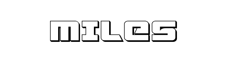 Aircruiser 3D  Free Fonts Download