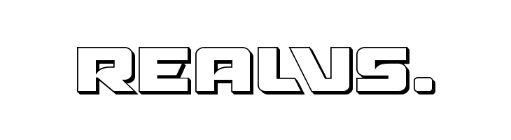 Aircruiser 3D  Free Fonts Download