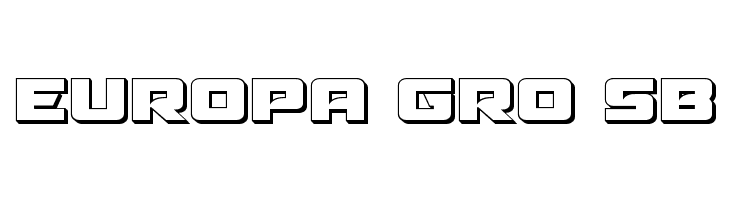 Aircruiser 3D  Free Fonts Download