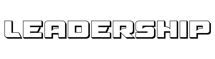 Aircruiser 3D  Free Fonts Download