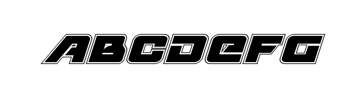 Aircruiser Academy Italic  Free Fonts Download