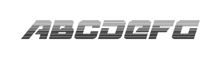 Aircruiser Gradient Italic  Free Fonts Download