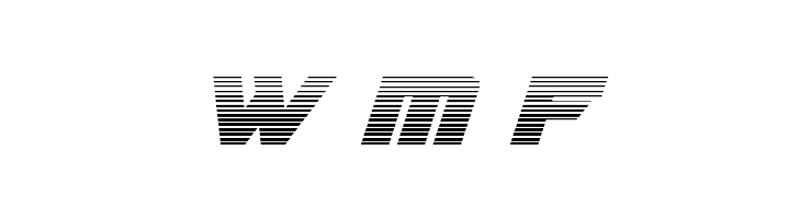 Aircruiser Gradient Italic  Free Fonts Download
