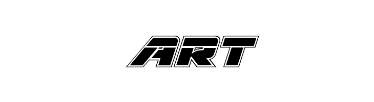 Aircruiser Academy Laser Italic  Free Fonts Download
