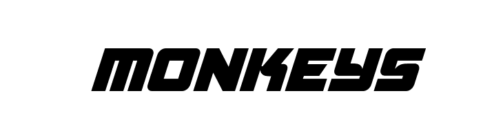 Aircruiser Condensed Italic  Free Fonts Download