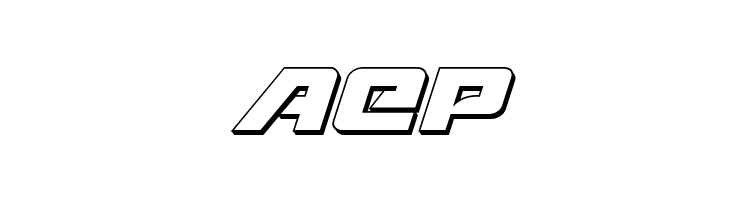 Aircruiser 3D Italic  Free Fonts Download