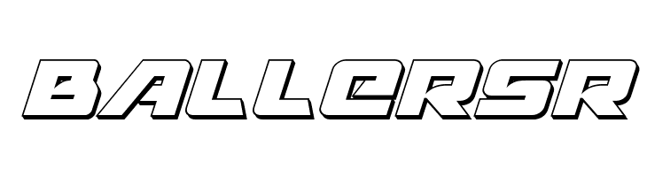 Aircruiser 3D Italic  Free Fonts Download