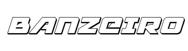 Aircruiser 3D Italic  Free Fonts Download