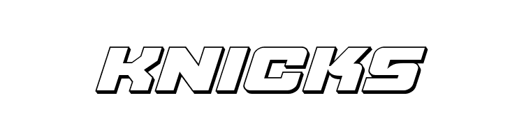 Aircruiser 3D Italic  Free Fonts Download